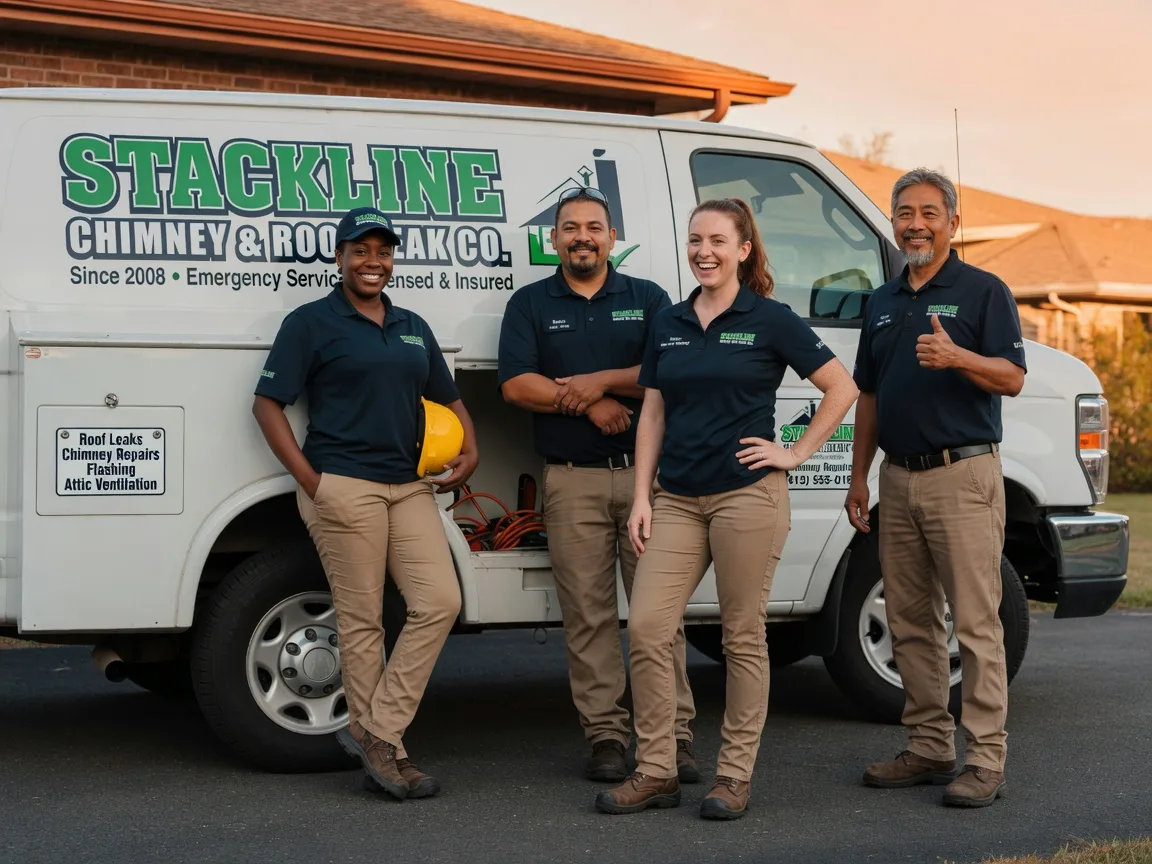 Chimney flashing repair company in Chester, VA